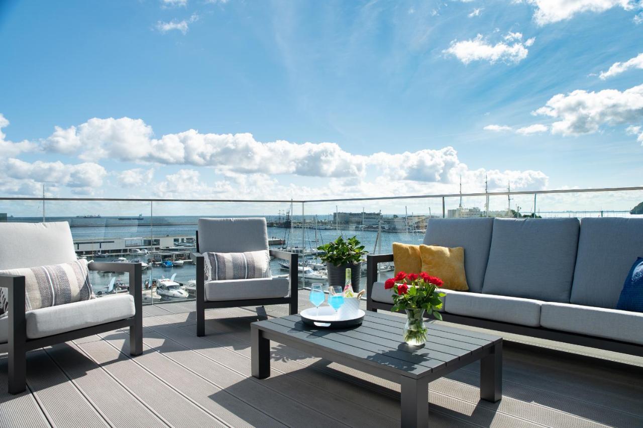 Yacht Park Premium Apartment Sea View Gdyně Exteriér fotografie