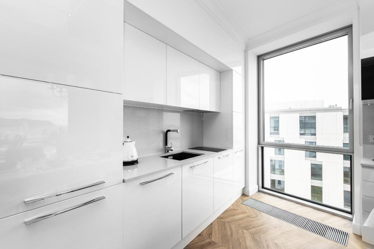 Yacht Park Premium Apartment Sea View Gdyně Exteriér fotografie