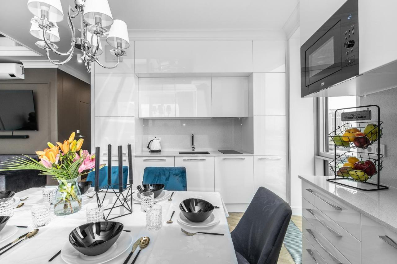 Yacht Park Premium Apartment Sea View Gdyně Exteriér fotografie