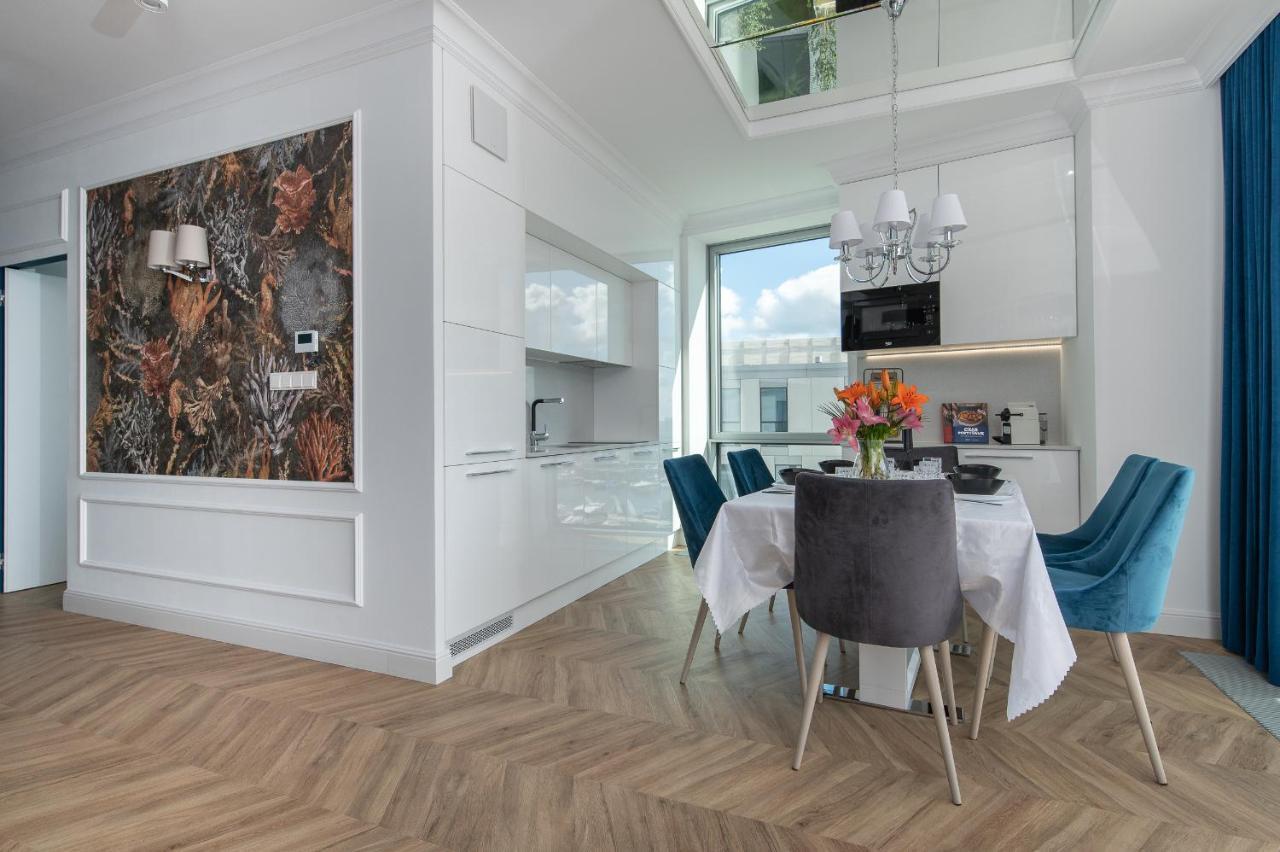 Yacht Park Premium Apartment Sea View Gdyně Exteriér fotografie