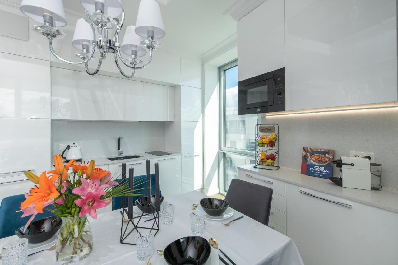 Yacht Park Premium Apartment Sea View Gdyně Exteriér fotografie
