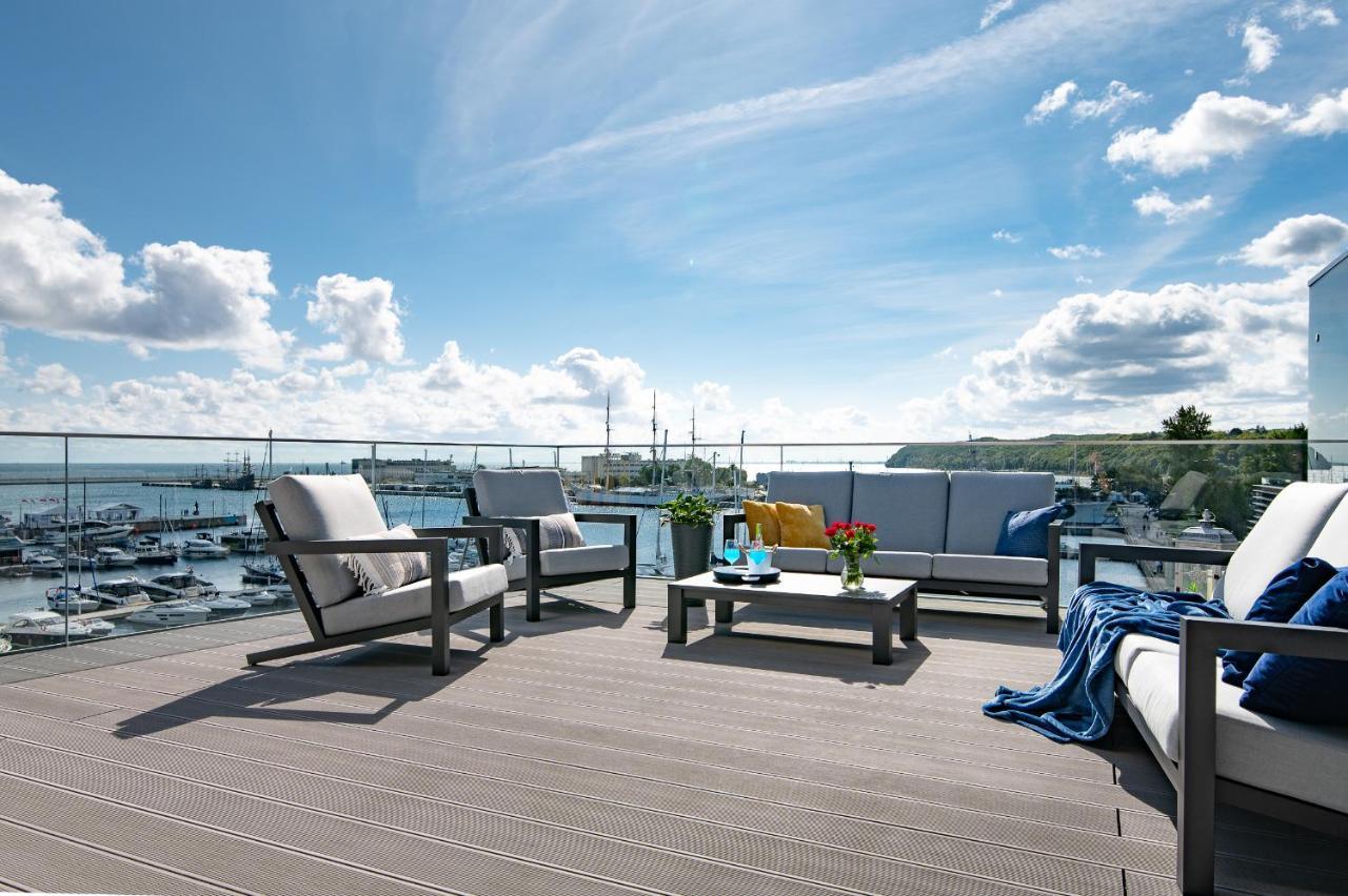 Yacht Park Premium Apartment Sea View Gdyně Exteriér fotografie